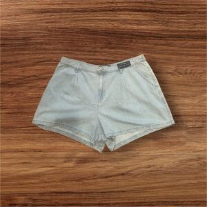 Hollister Light Blue Livvy Jean Shorts  Ultra High-Rise Size XXL NWT